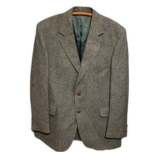 ALL Pure Wool Mens Gray Suit XL‎